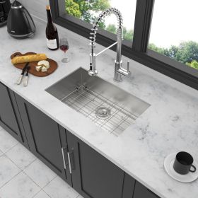 30 Inch Undermount Sink - 30"x18"x9" Undermount Stainless Steel Kitchen Sink 16 Gauge 9 Inch Deep Single Bowl Kitchen Sink Basin